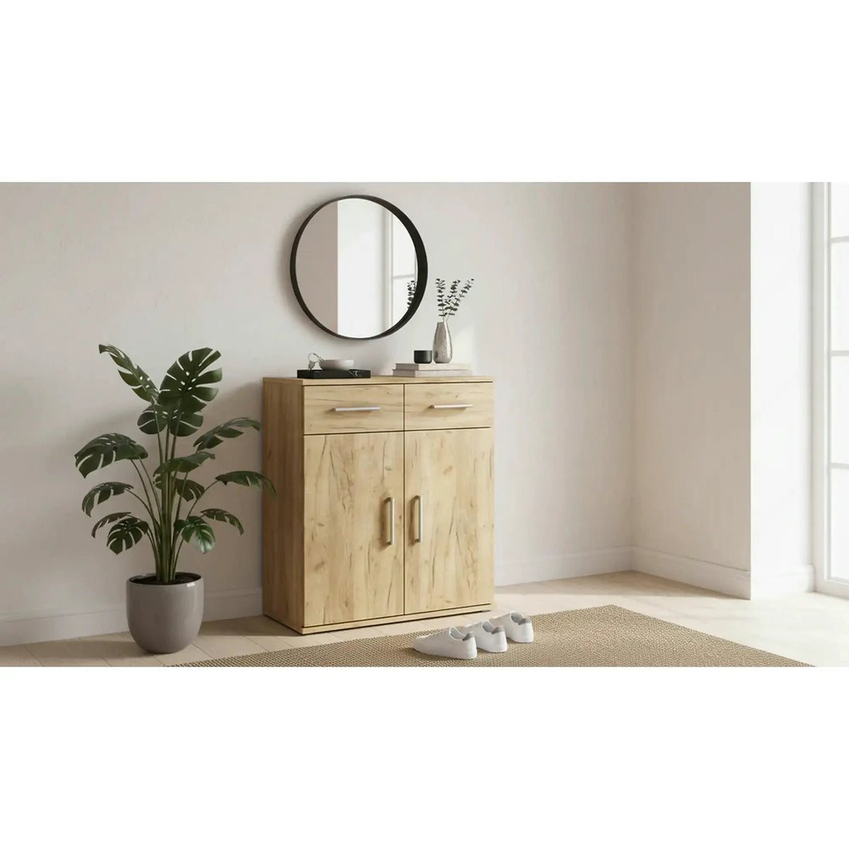 Comoda RESITA TYP 2, stejar artisan, DTD laminat, 71x35x80 cm