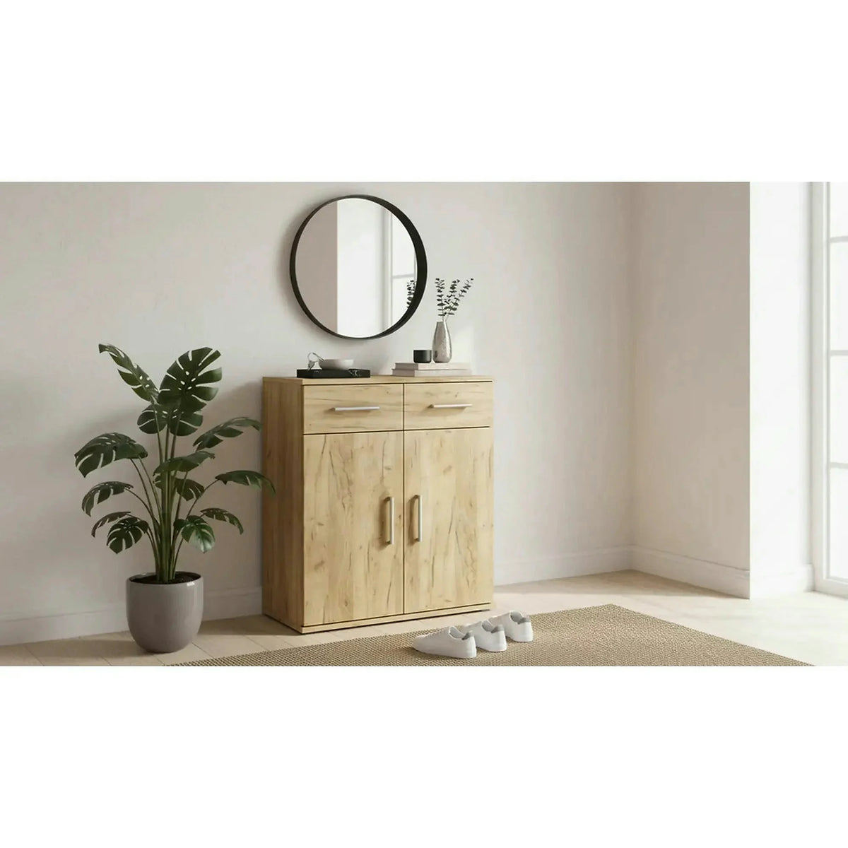 Comoda RESITA TYP 2, stejar artisan, DTD laminat, 71x35x80 cm