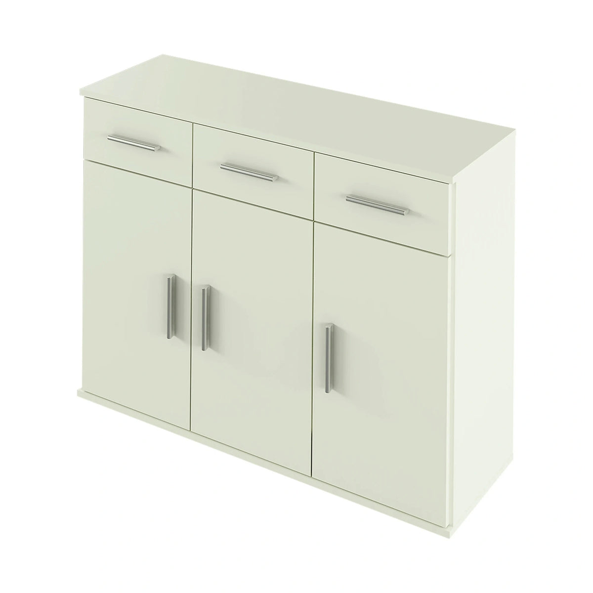 Comoda RESITA TYP 3, alb, DTD laminat, 105x35x80 cm