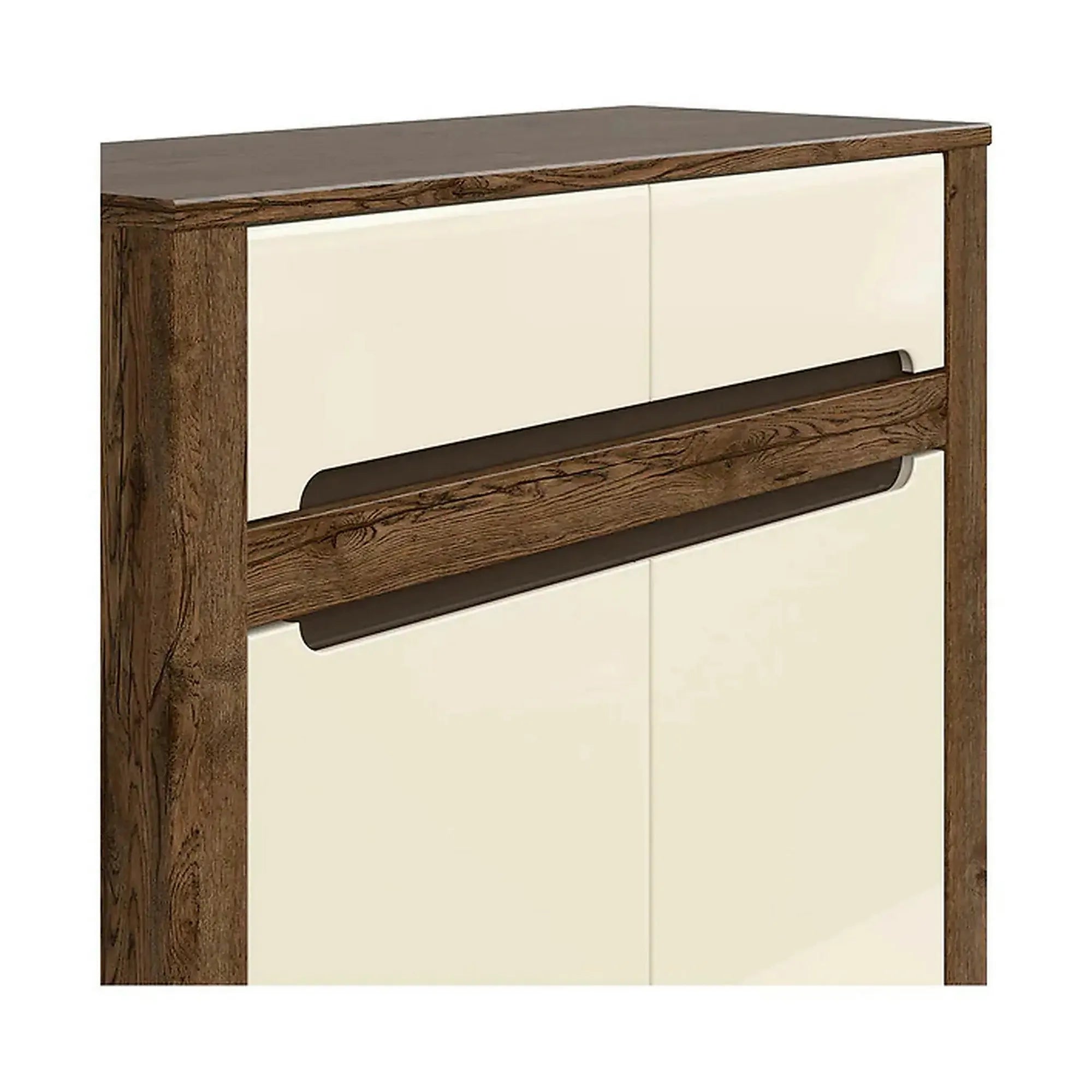 Comoda RUSO KOM2D2S, nuc/bej, PAL, 104x46x99 cm