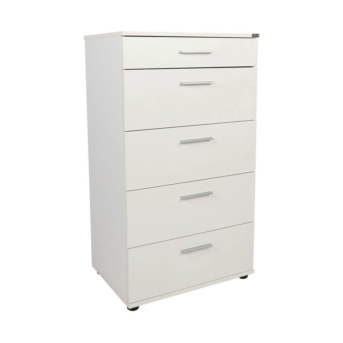 Comoda SFN-550-BB-1, alb, PAL melaminat, 60x44x108 cm