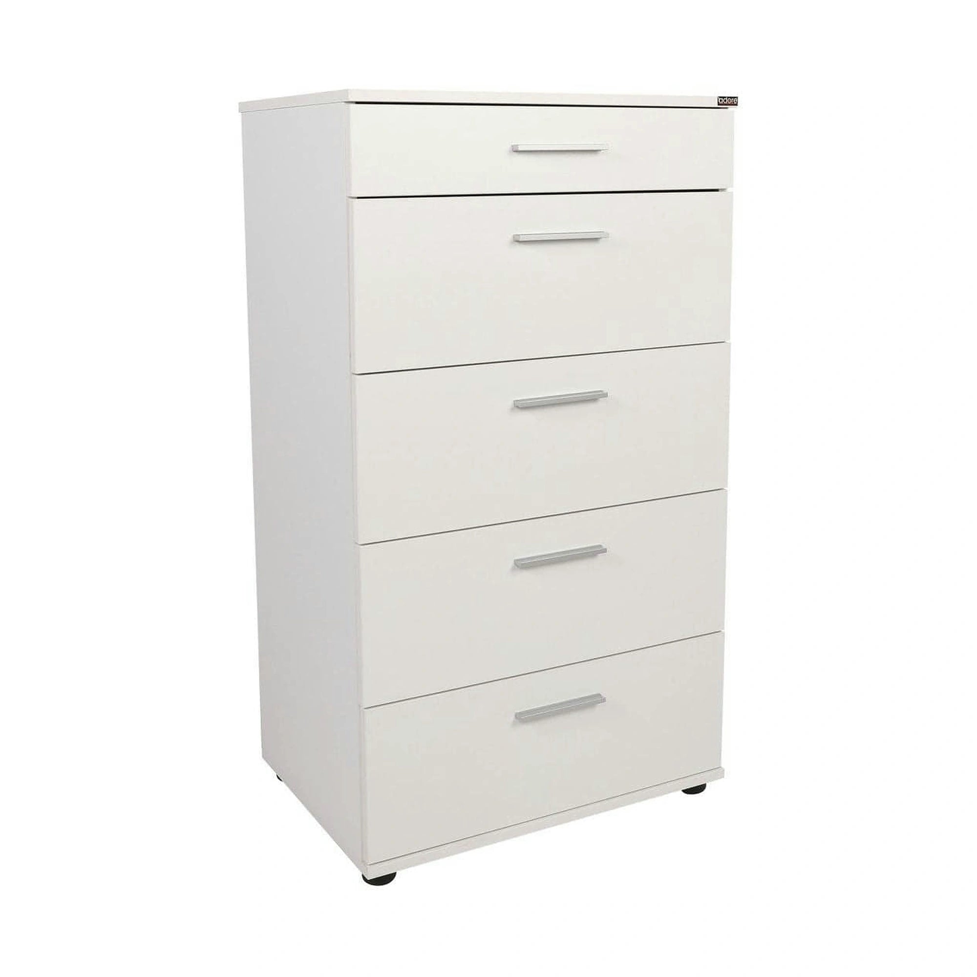 Comoda SFN-550-BB-1, alb, PAL melaminat, 60x44x108 cm