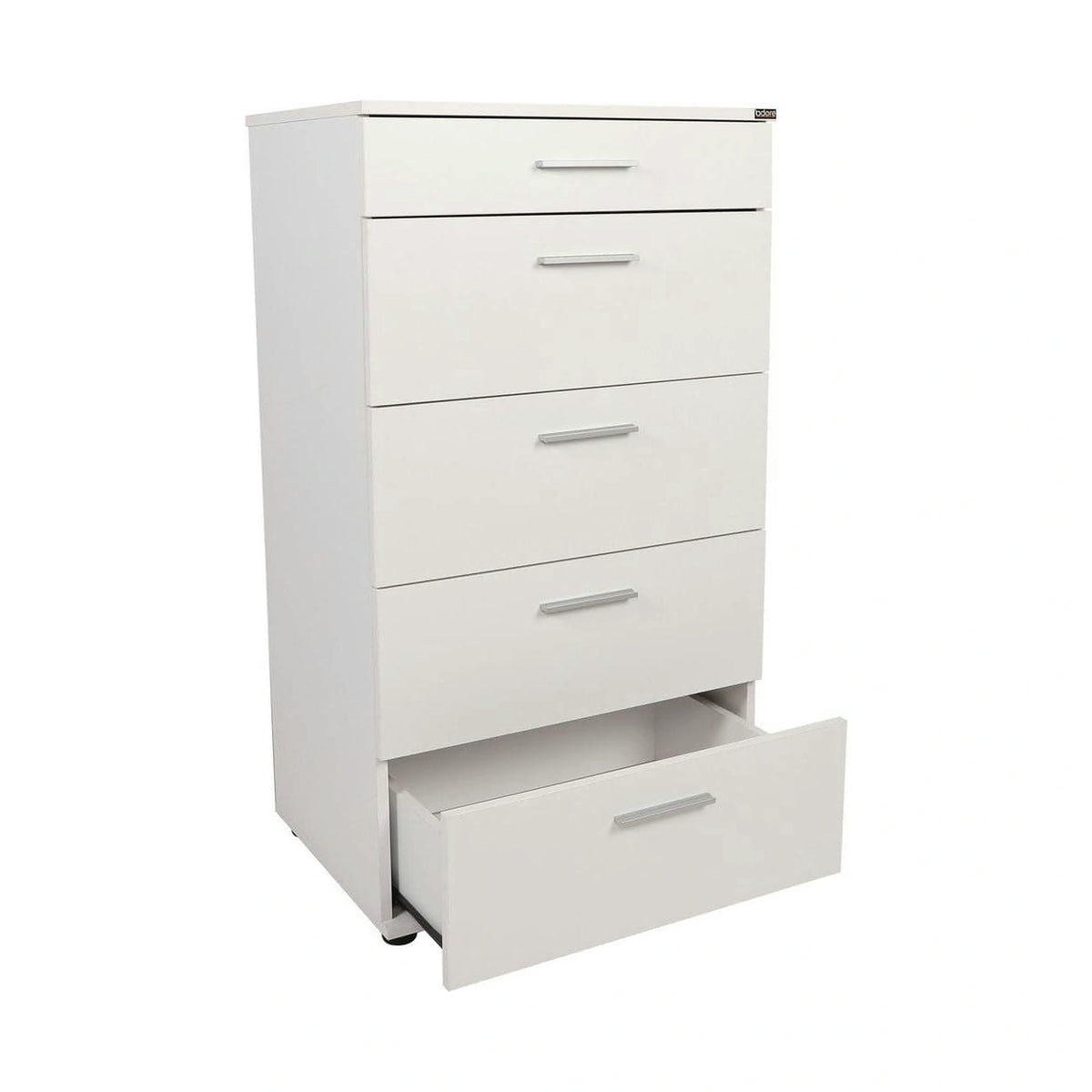 Comoda SFN-550-BB-1, alb, PAL melaminat, 60x44x108 cm
