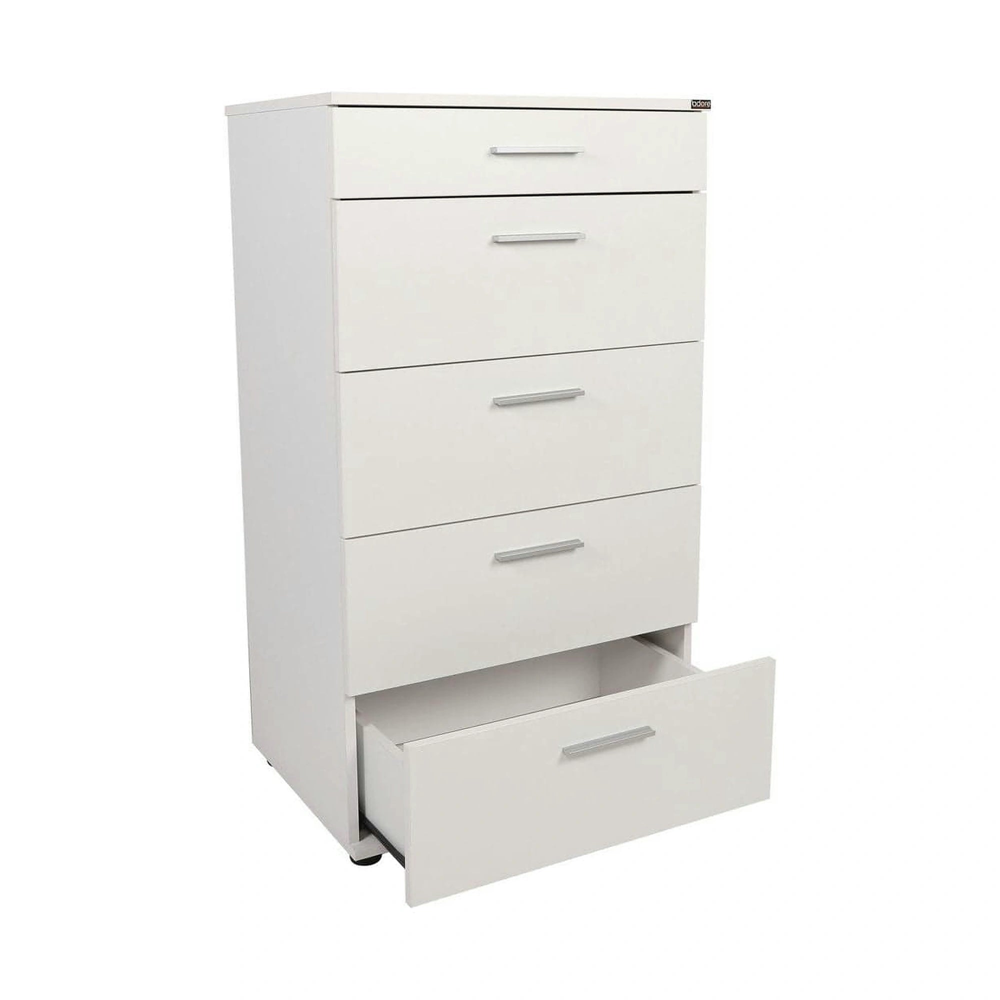 Comoda SFN-550-BB-1, alb, PAL melaminat, 60x44x108 cm