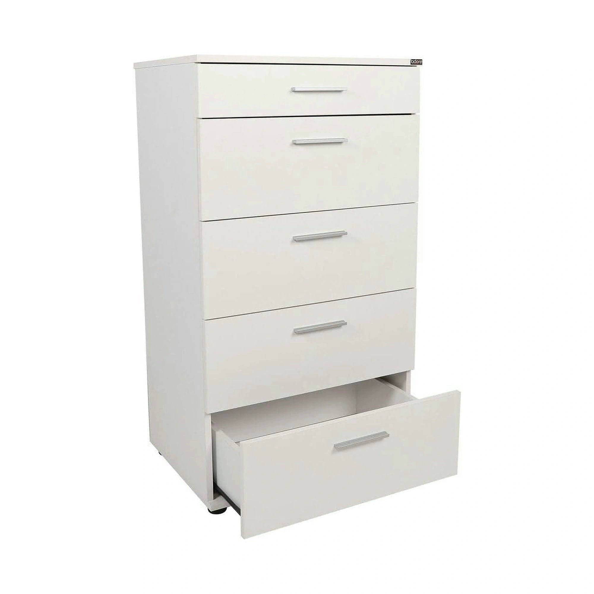 Comoda SFN-550-BB-1, alb, PAL melaminat, 60x44x108 cm