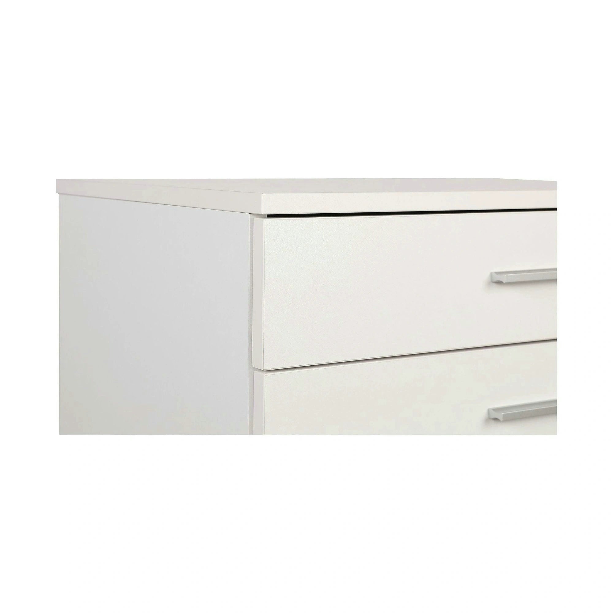 Comoda SFN-550-BB-1, alb, PAL melaminat, 60x44x108 cm