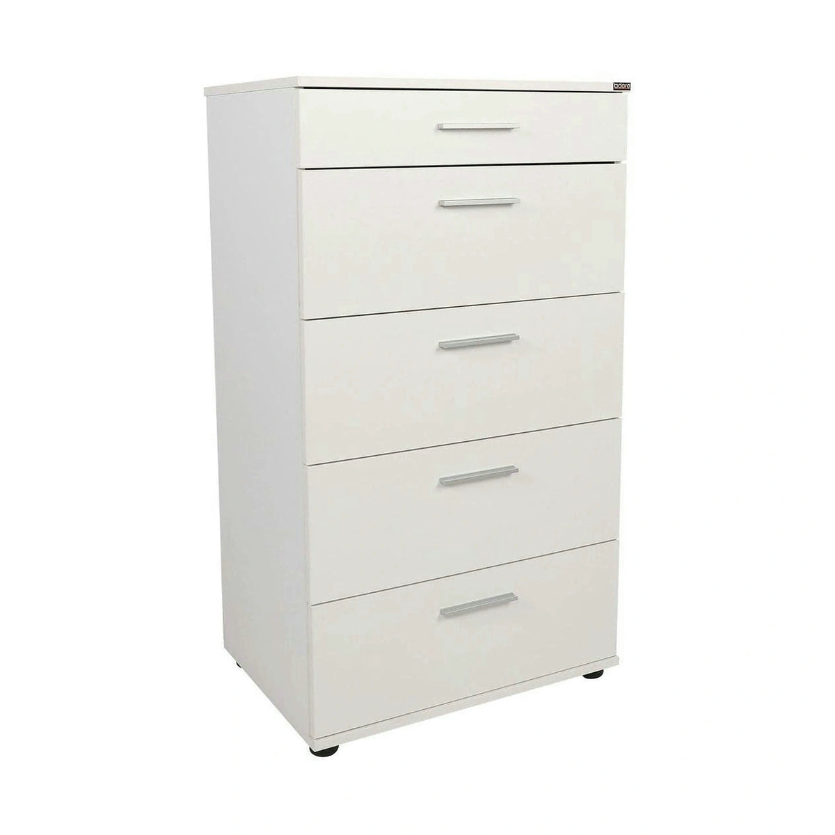 Comoda SFN-550-BB-1, alb, PAL melaminat, 60x44x108 cm
