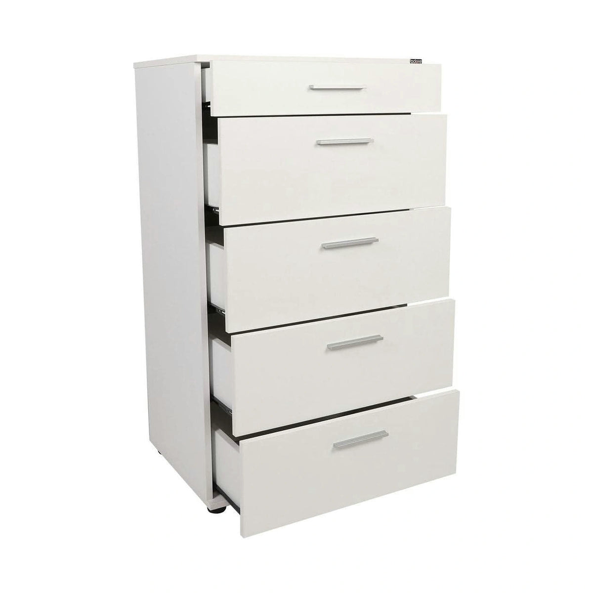 Comoda SFN-550-BB-1, alb, PAL melaminat, 60x44x108 cm