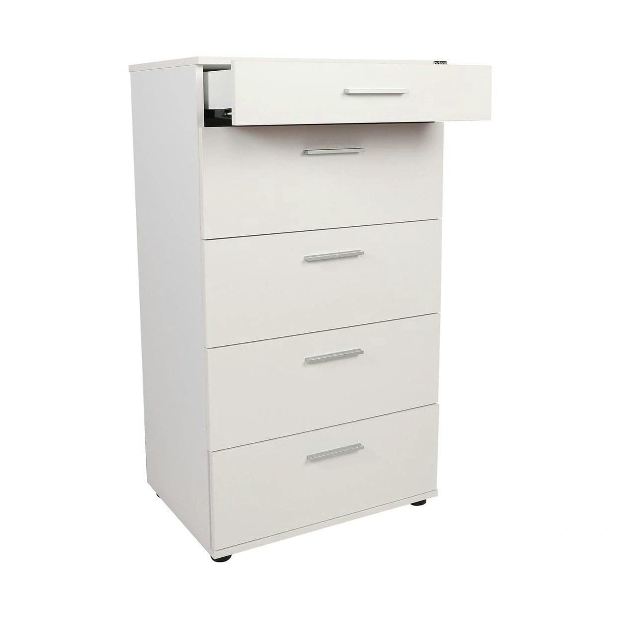Comoda SFN-550-BB-1, alb, PAL melaminat, 60x44x108 cm
