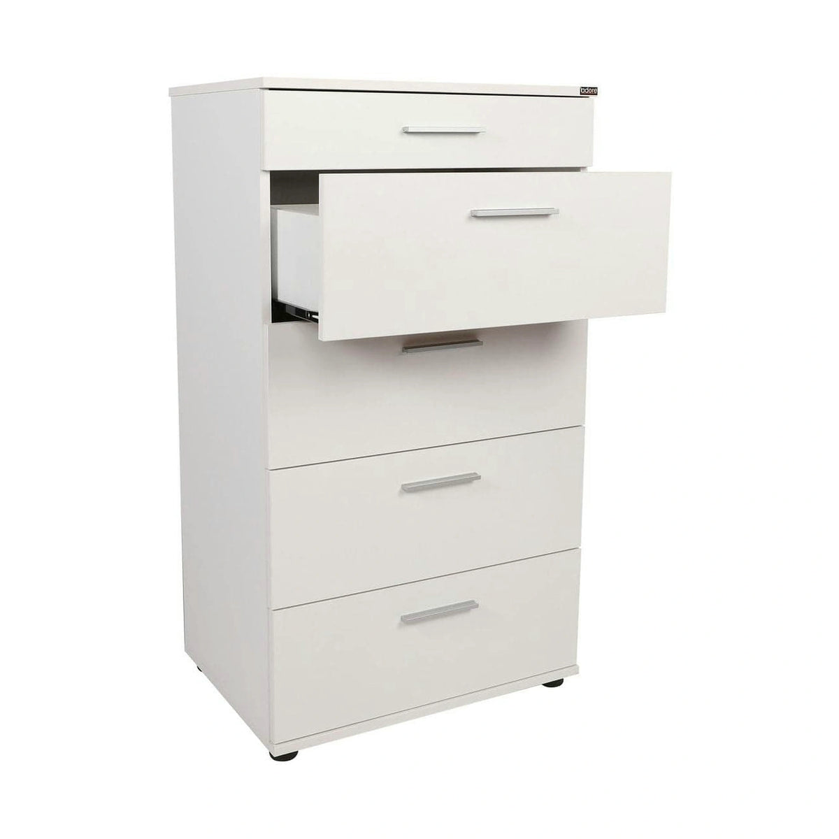 Comoda SFN-550-BB-1, alb, PAL melaminat, 60x44x108 cm