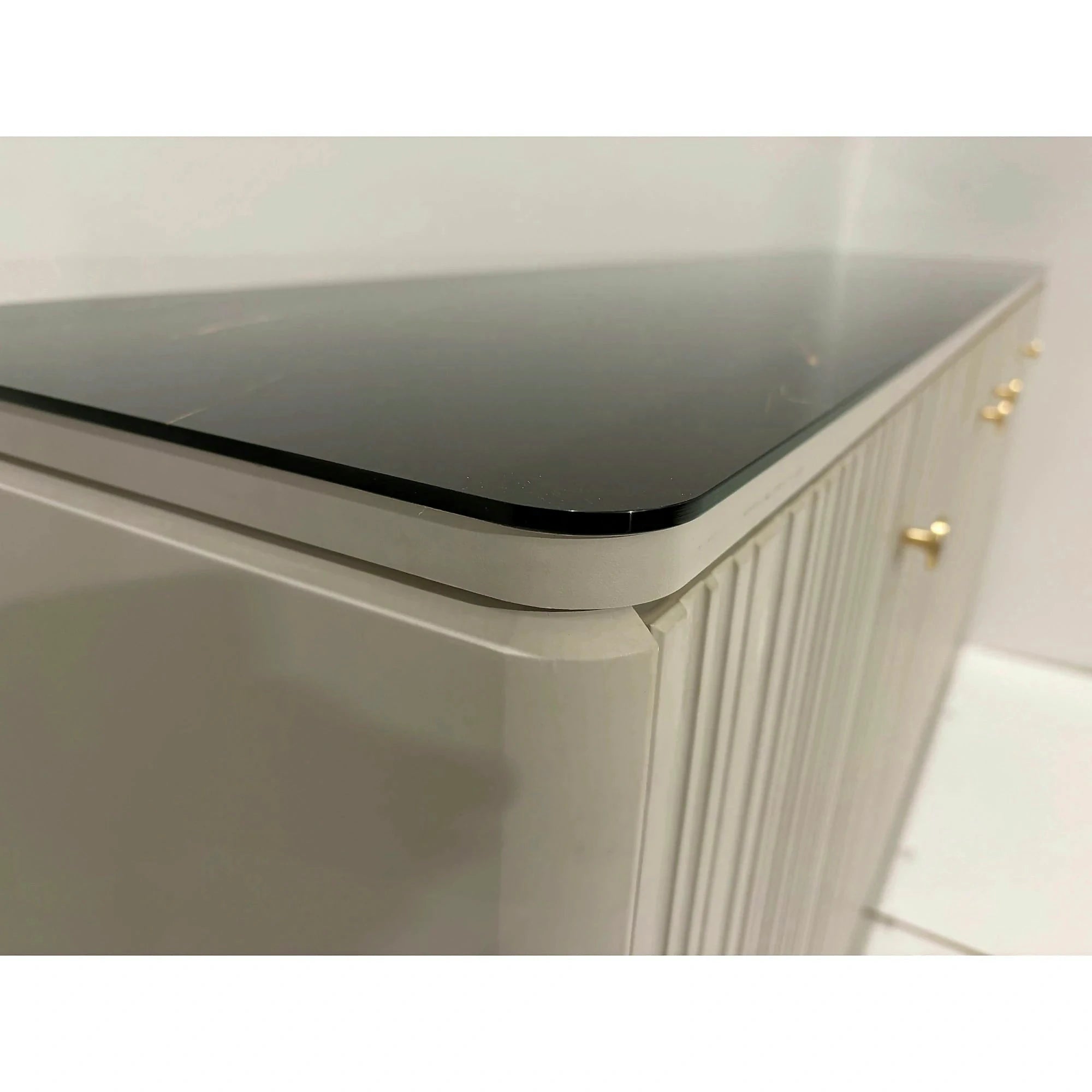 Comoda SIERRA SR8, casmir/negru, PAL laminat, 185x39x86 cm