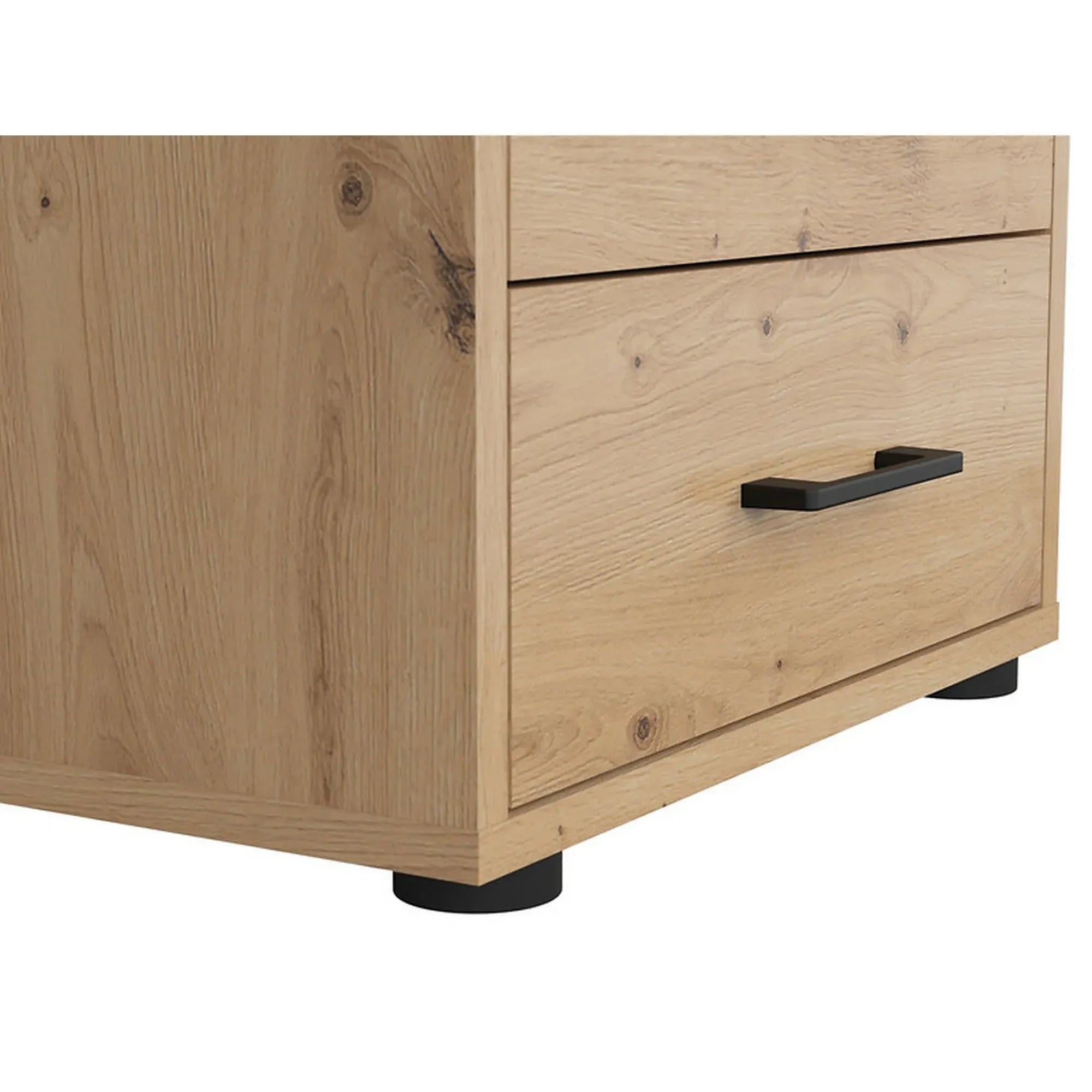 Comoda SPACE OFFICE, stejar artisan, PAL laminat, 50x50x76 cm