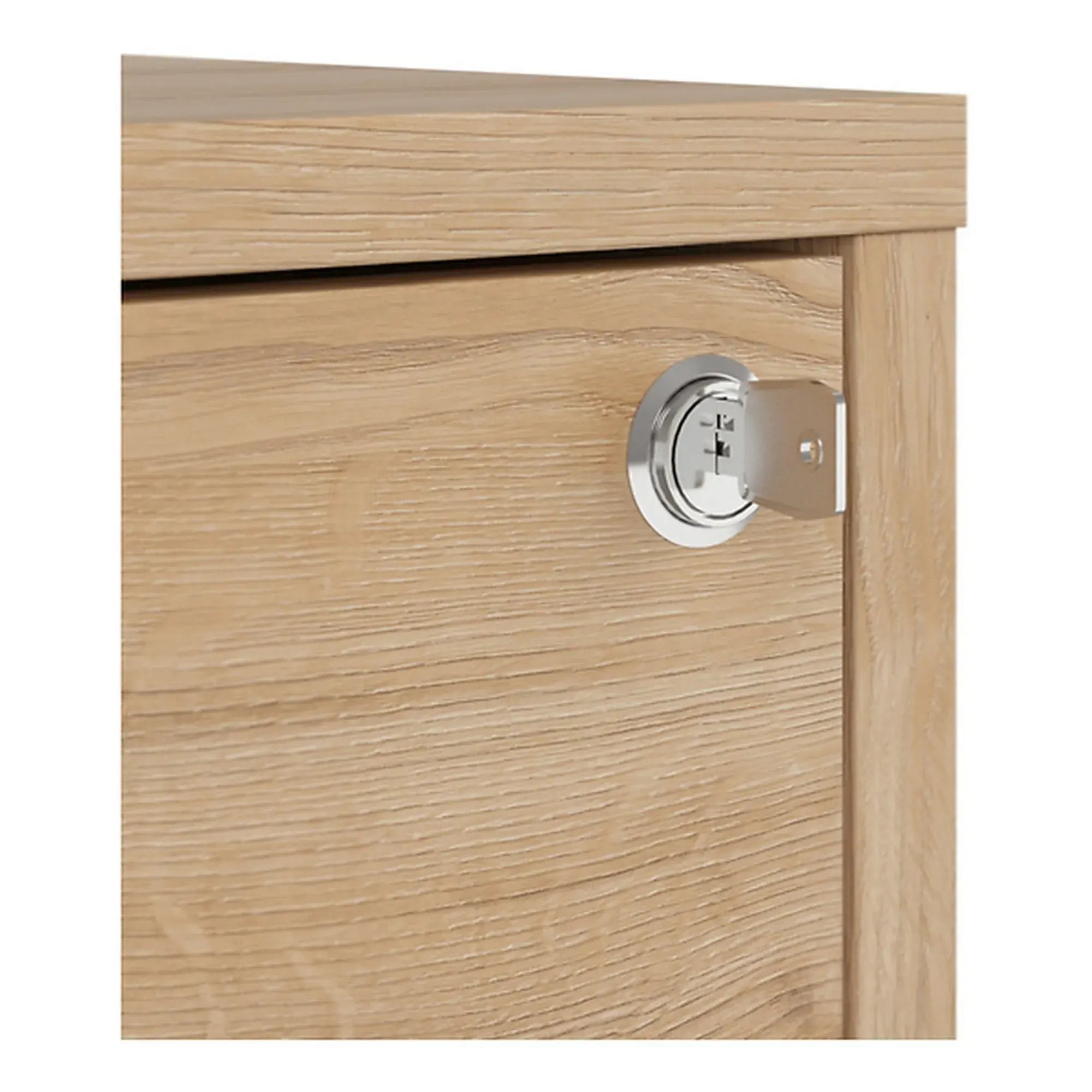 Comoda SPACE OFFICE, stejar artisan, PAL laminat, 50x50x76 cm