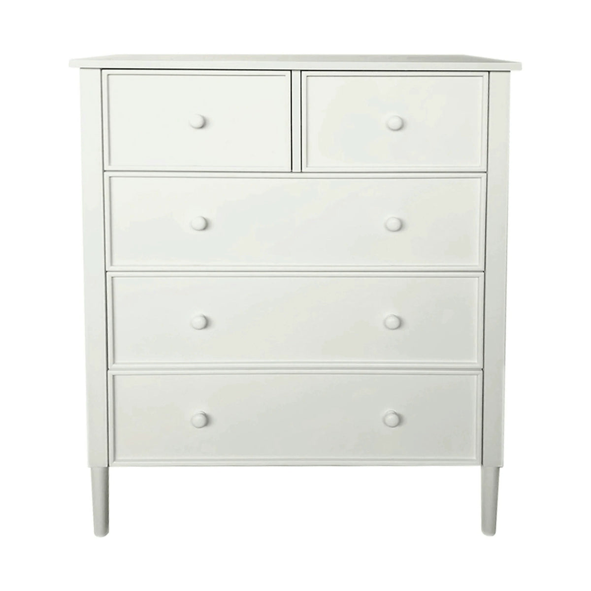 Comoda TEANA, alb, 80x40x95 cm