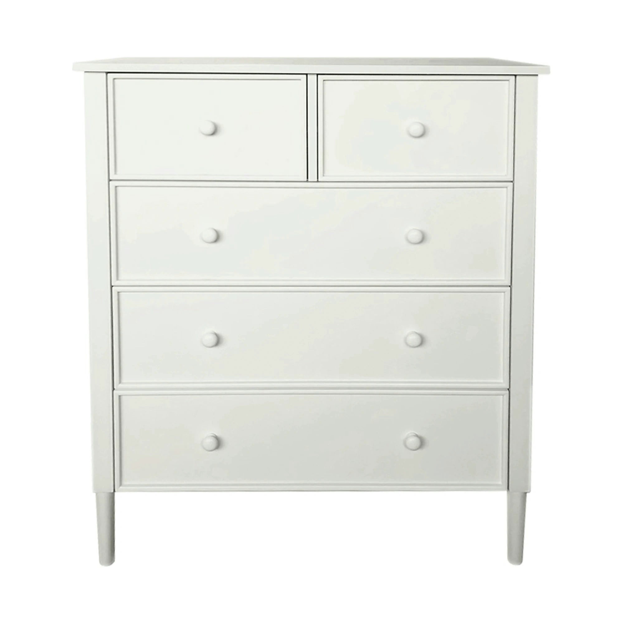 Comoda TEANA, alb, 80x40x95 cm