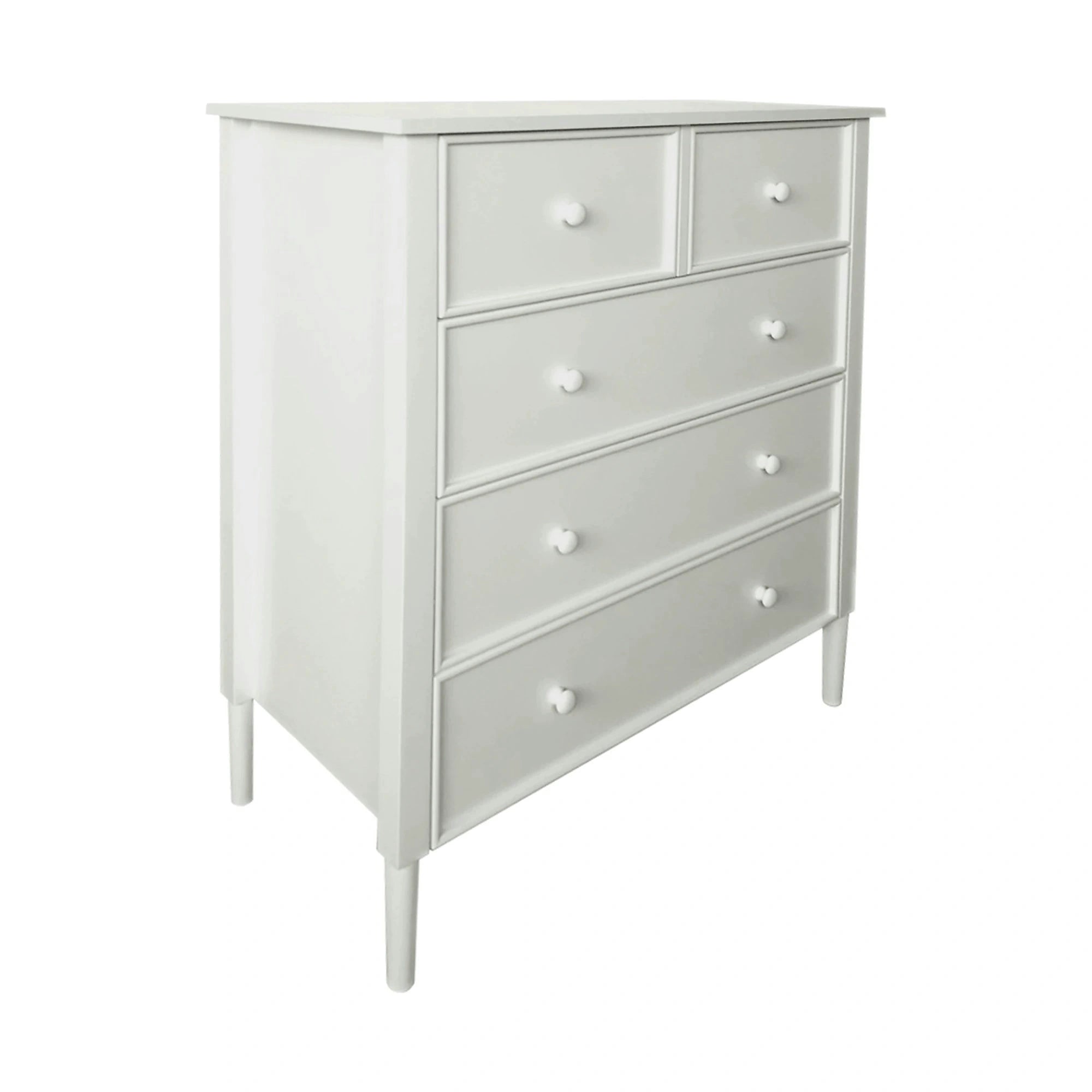 Comoda TEANA, alb, 80x40x95 cm