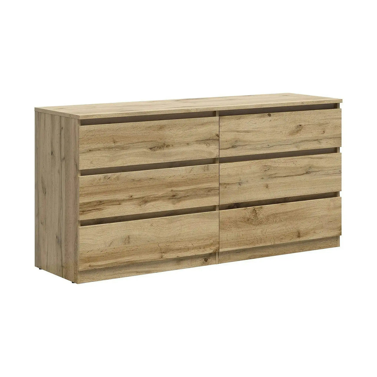 Comoda TETRIX, stejar wotan, PAL, 150x45x76 cm