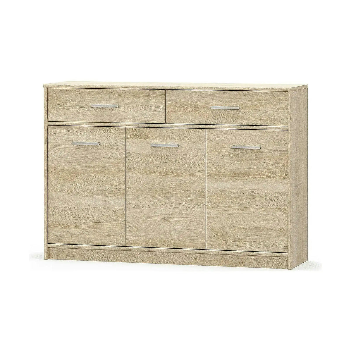 Comoda Tips, stejar sonoma, PAL laminat, 123x34x85 cm