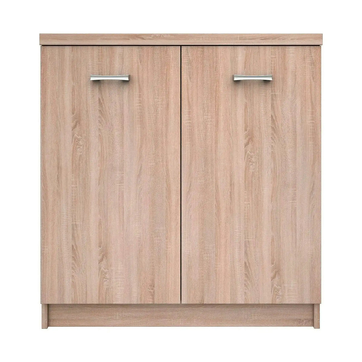Comoda TOP MIX, stejar sonoma, PAL laminat, cu 2 usi, 80x33x85 cm
