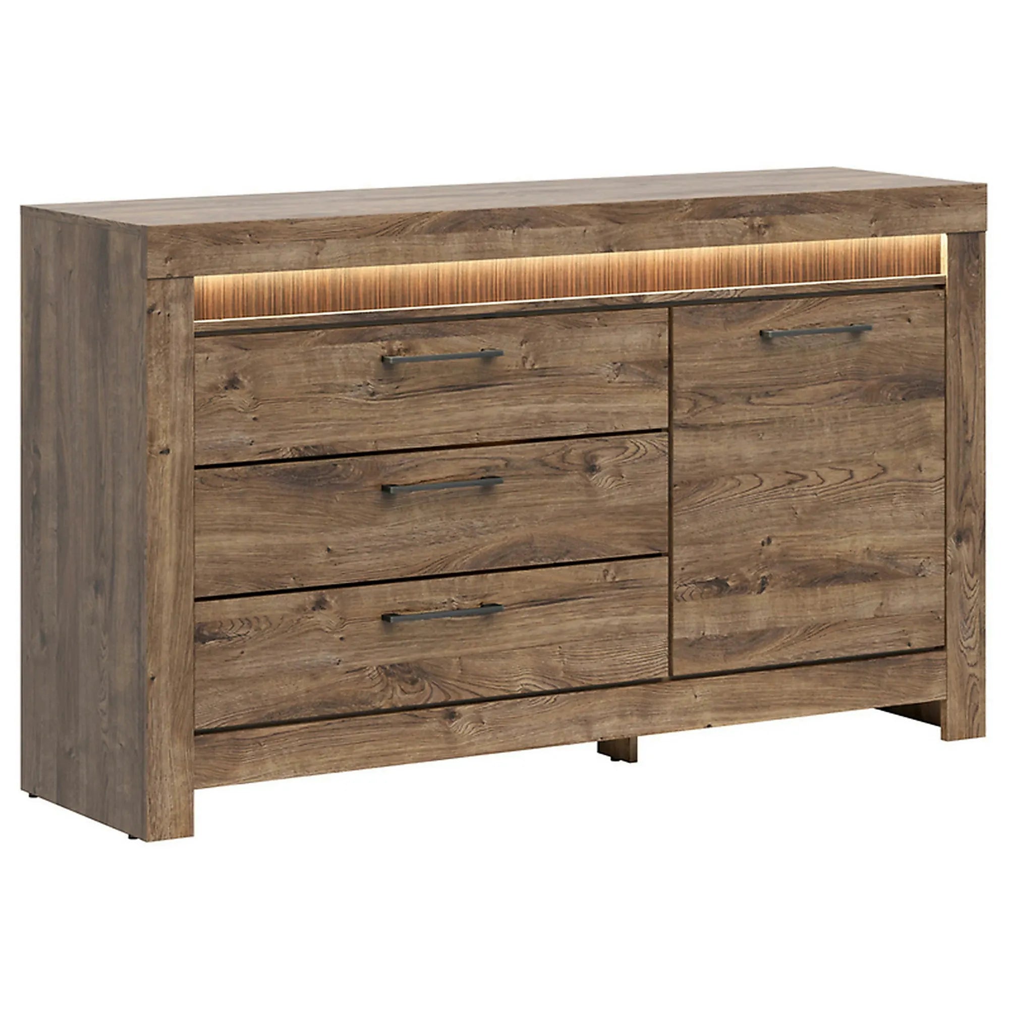 Comoda TORIN, stejar, 157x45x93 cm