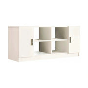 Comoda TV, alb, PAL melaminat, 140x46x62 cm