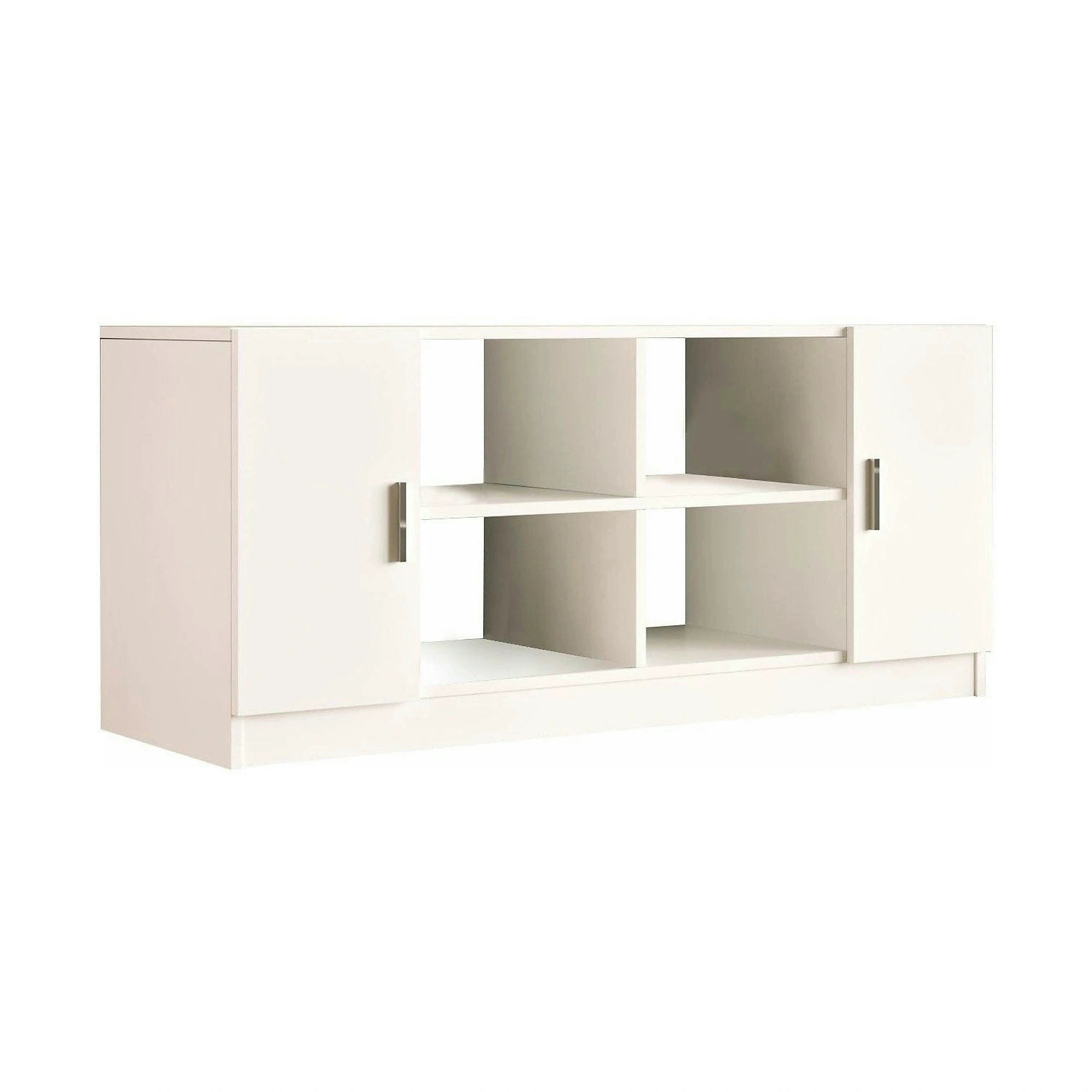 Comoda TV, alb, PAL melaminat, 140x46x62 cm