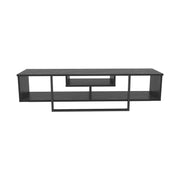 Comoda TV ASAL 150, negru, PAL melaminat, 150x35x40 cm