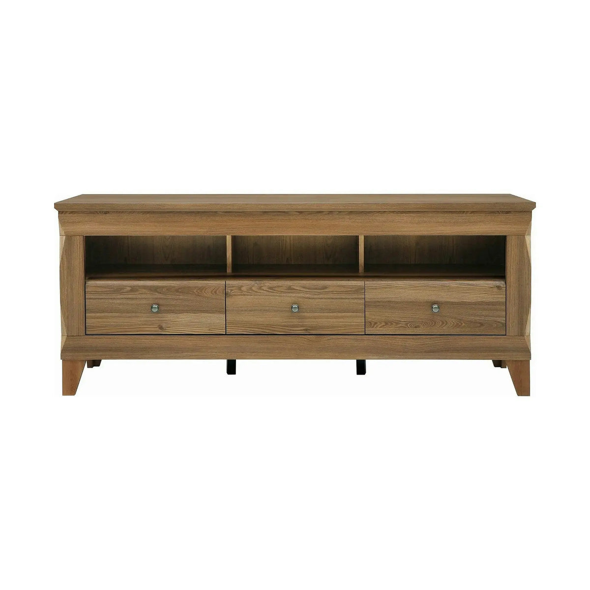 Comoda TV BERGEN RTV3S, stejar auriu, PAL, 156x47x64 cm