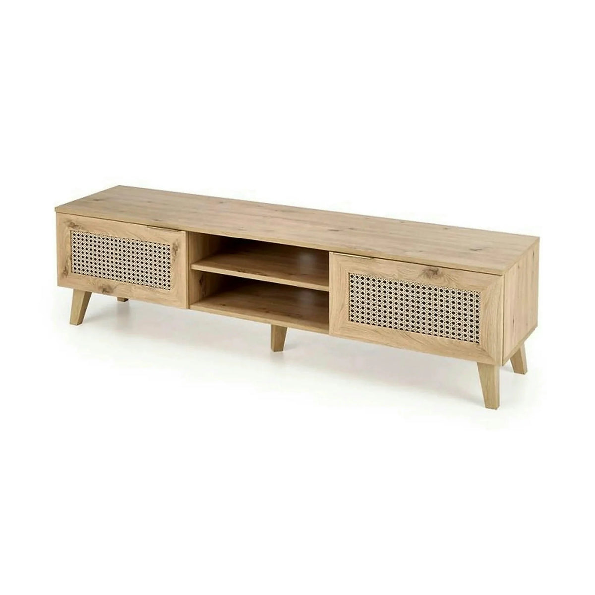 Comoda TV BORNEO, stejar artisan, PAL laminat, 150x40x45 cm