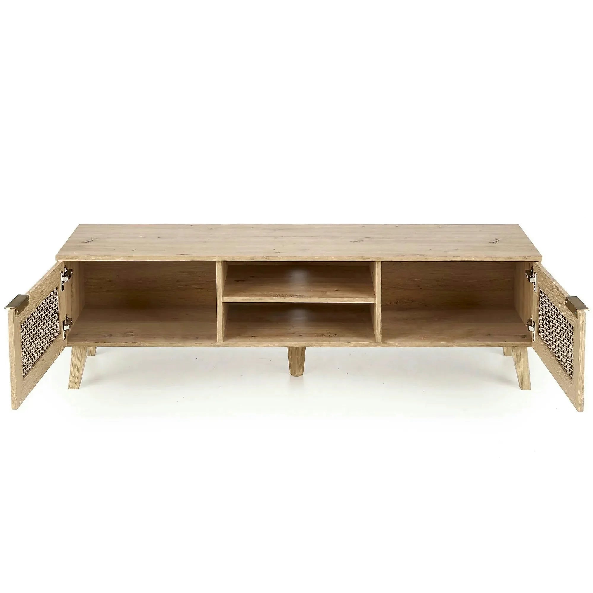 Comoda TV BORNEO, stejar artisan, PAL laminat, 150x40x45 cm