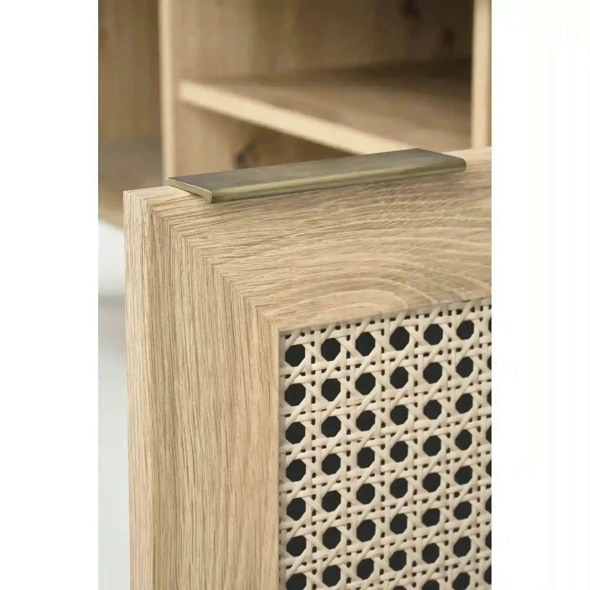 Comoda TV BORNEO, stejar artisan, PAL laminat, 150x40x45 cm