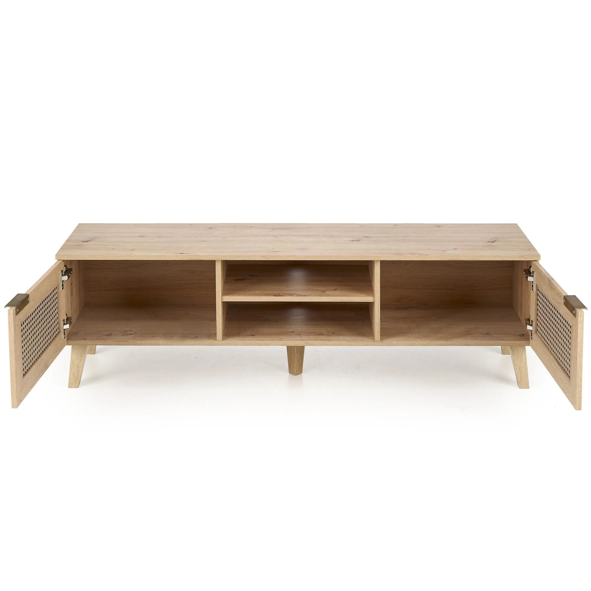 Comoda TV BORNEO, stejar artisan, PAL laminat, 150x40x45 cm