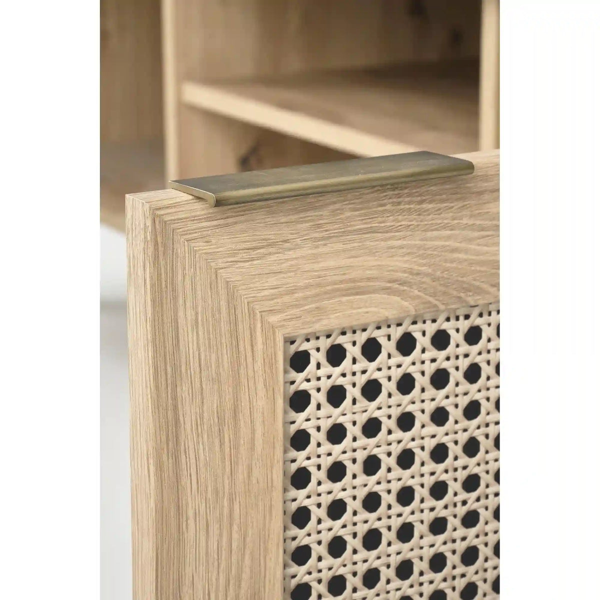 Comoda TV BORNEO, stejar artisan, PAL laminat, 150x40x45 cm