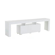 Comoda TV ENCLAVE, alb, PAL, 180x32x50 cm