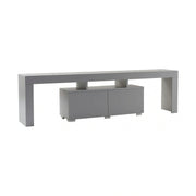 Comoda TV ENCLAVE, gri, PAL, 180x32x50 cm