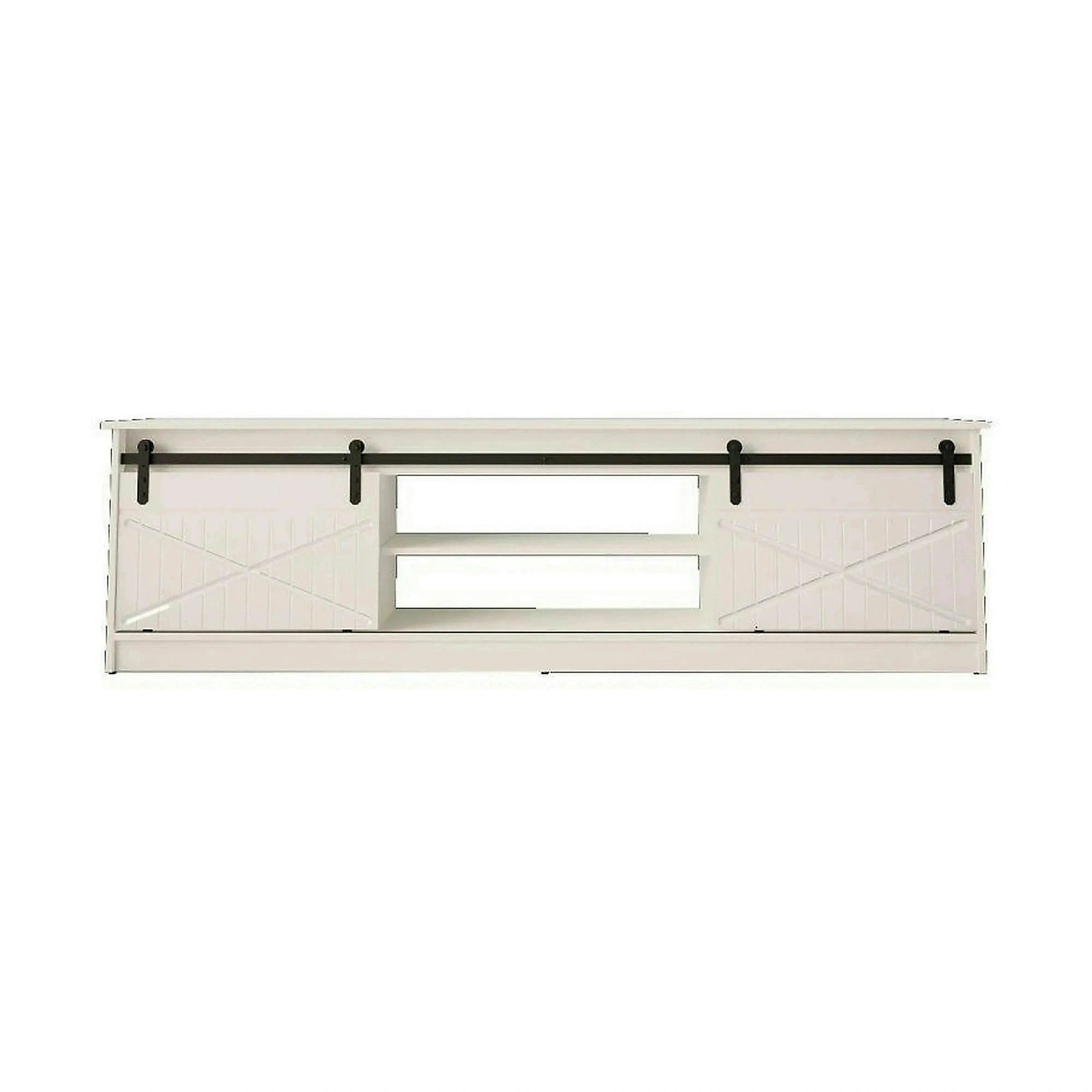Comoda TV GRANERO, alb, PAL laminat, 200x35x57 cm
