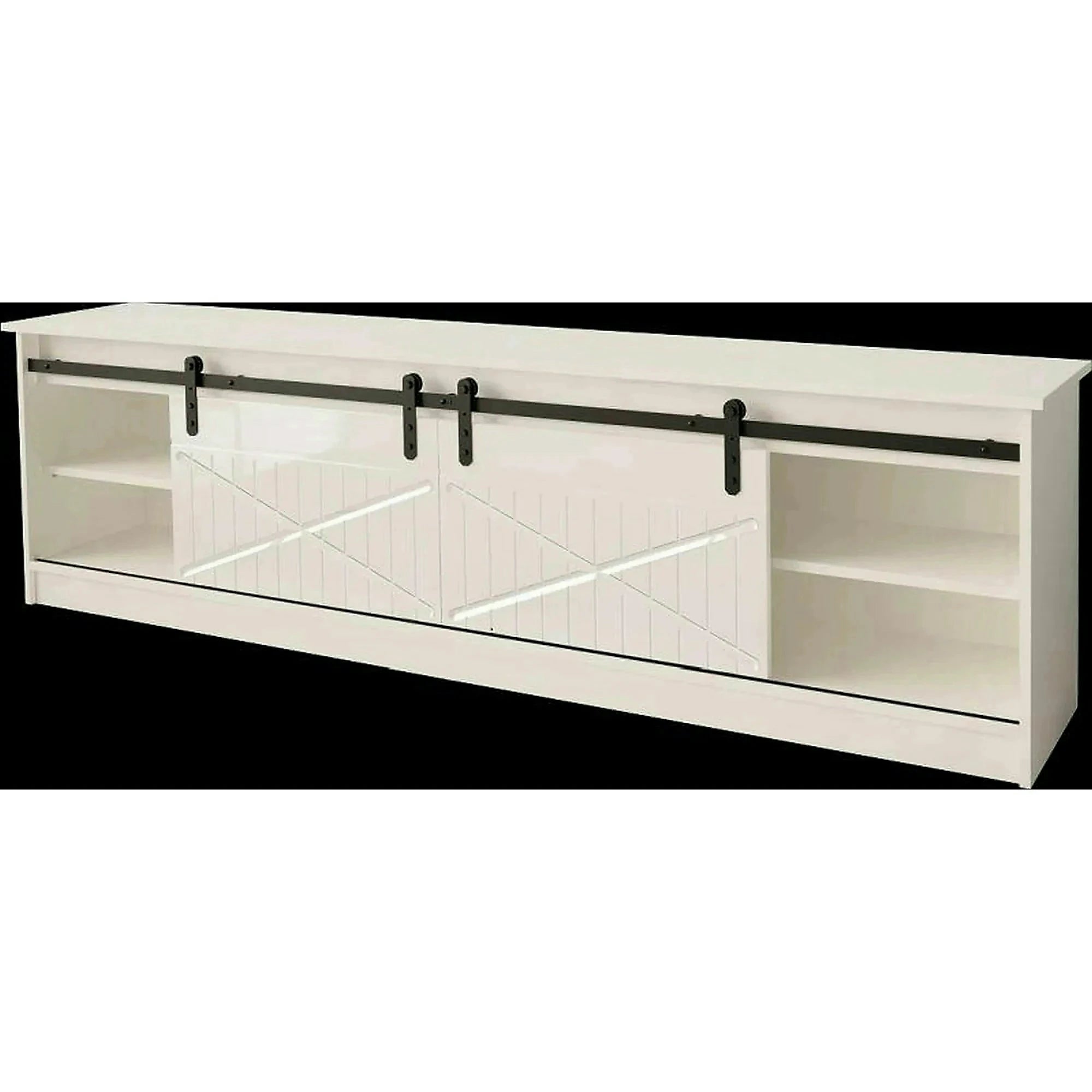 Comoda TV GRANERO, alb, PAL laminat, 200x35x57 cm