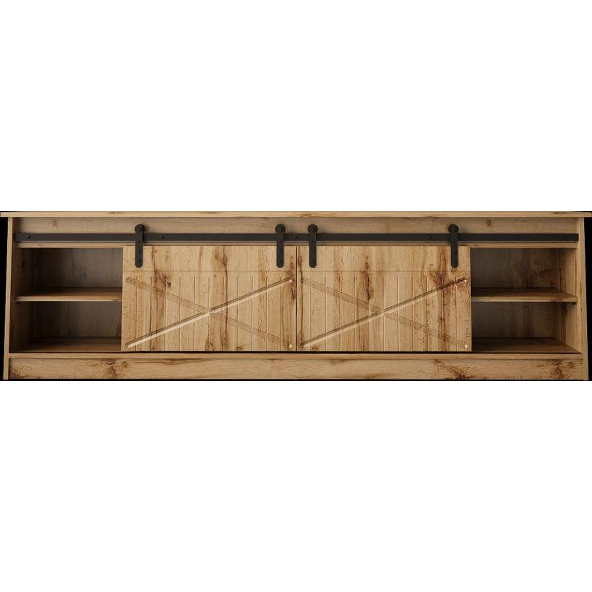 Comoda TV GRANERO, stejar wotan, PAL laminat, 200x35x57 cm