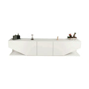 Comoda TV INCI, alb, PAL melaminat, 180x30x40 cm