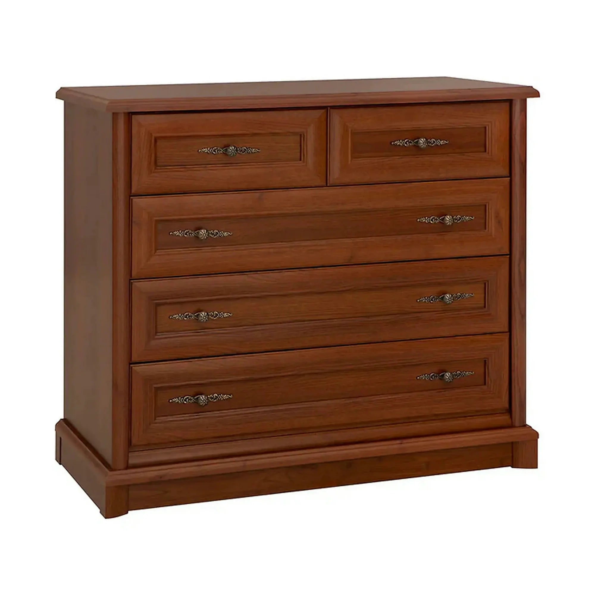 Comoda TV KENT EKOM5S, castan, PAL, 101x45x91 cm