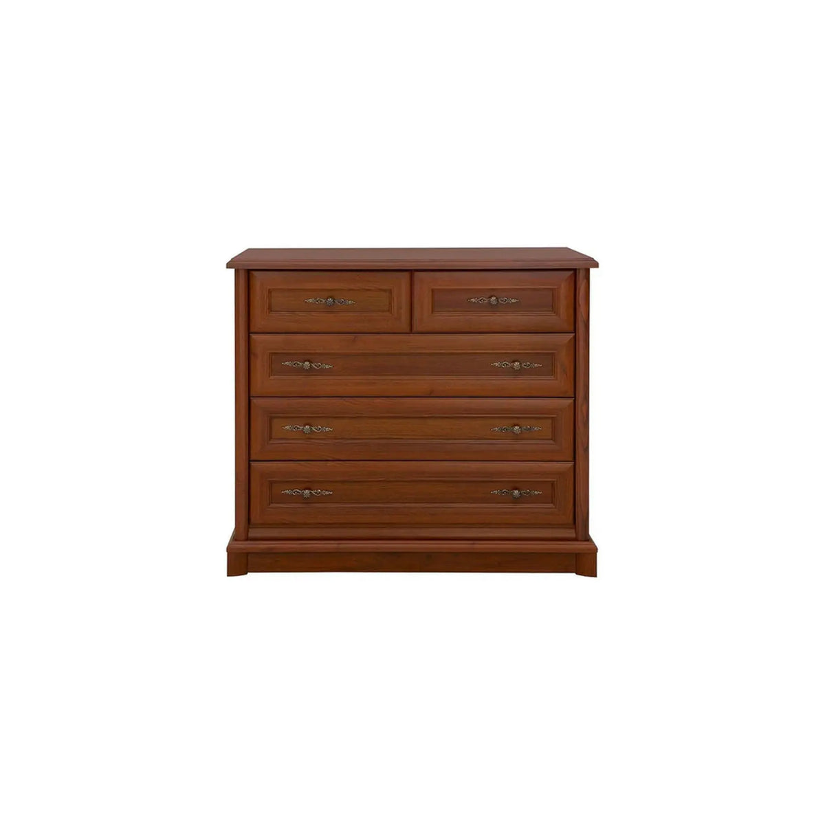 Comoda TV KENT EKOM5S, castan, PAL, 101x45x91 cm