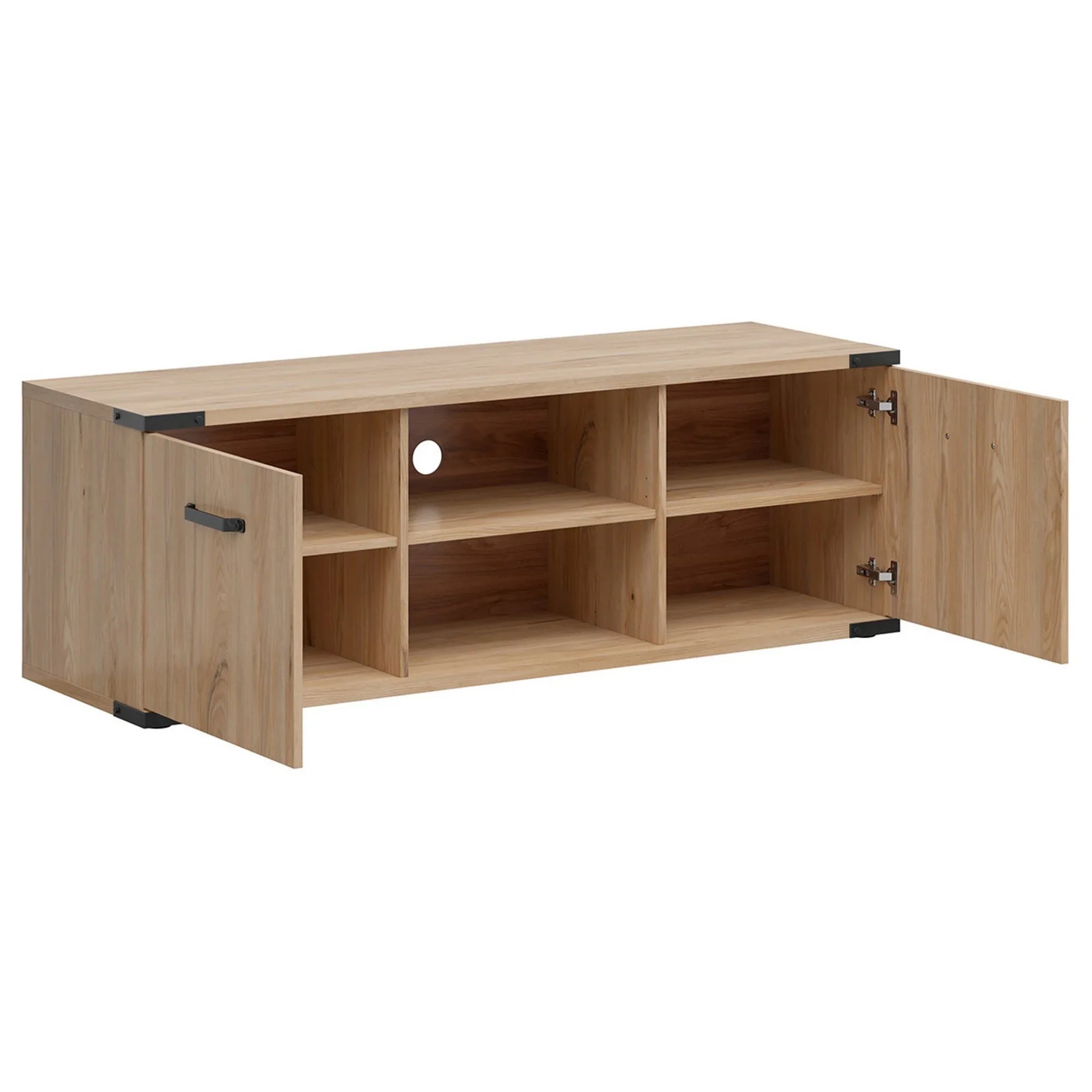 Comoda TV LARA, stejar, PAL laminat, 150x46x51 cm