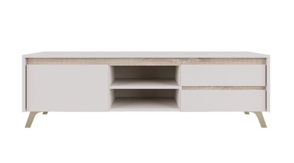 Comoda TV LOUNGE 1, casmir/stejar sonoma, PAL, 155x45x54 cm