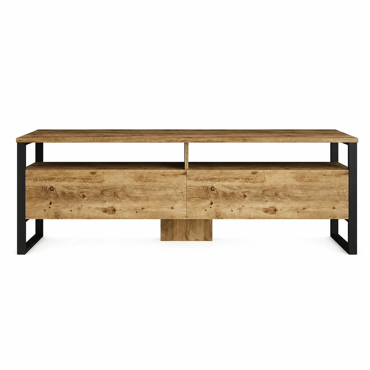 Comoda TV ML19-A, pin atlantic, PAL melaminat/plastic, 180x36x56 cm