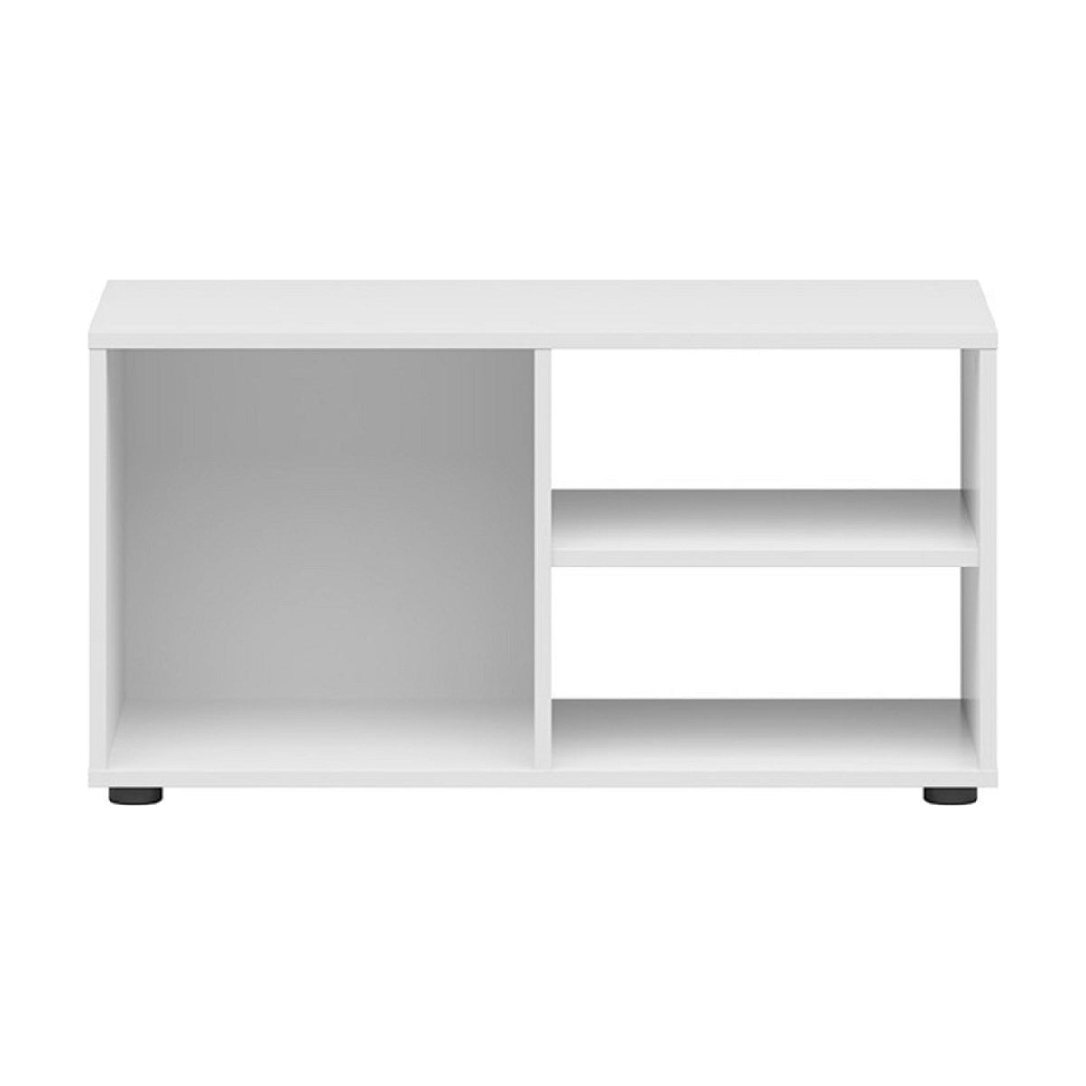 Comoda TV NENO, alb, PAL, 80x35.5x42 cm