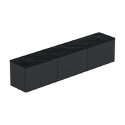 Comoda TV NEON ILLUMINATED, gri antracit, PAL melaminat, 160x32x35 cm