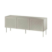 Comoda TV SIENA, bej, PAL laminat/metal, 151x40x60 cm
