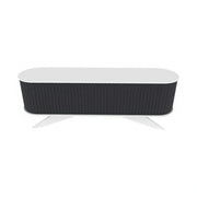 Comoda TV STOR, gri/alb, PAL melaminat, 180x43x60 cm