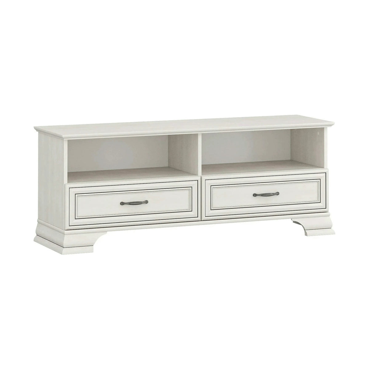 Comoda TV TIFFANY II, grej, PAL laminat, 130x37x50 cm
