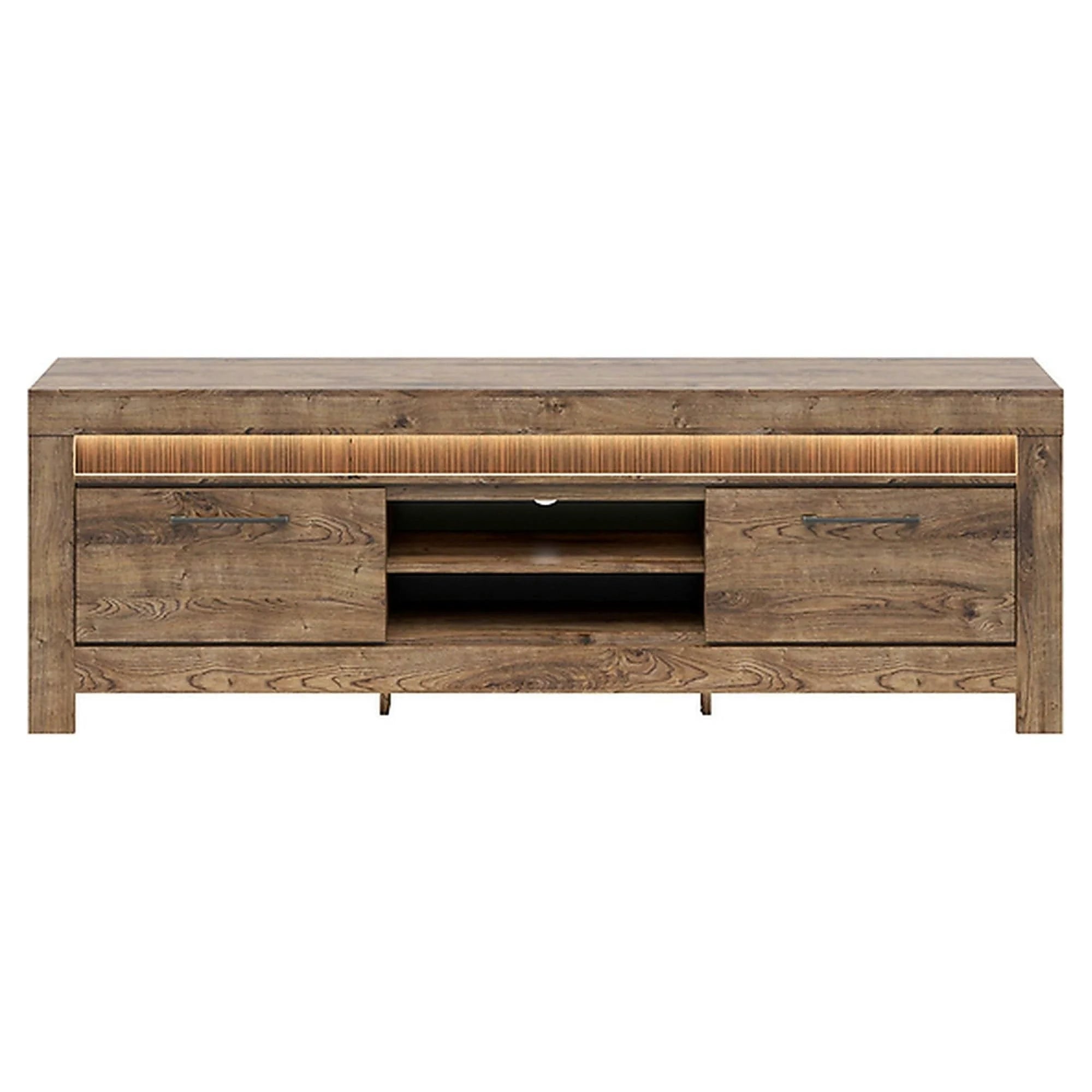 Comoda TV Torin, stejar, 135x50x60 cm